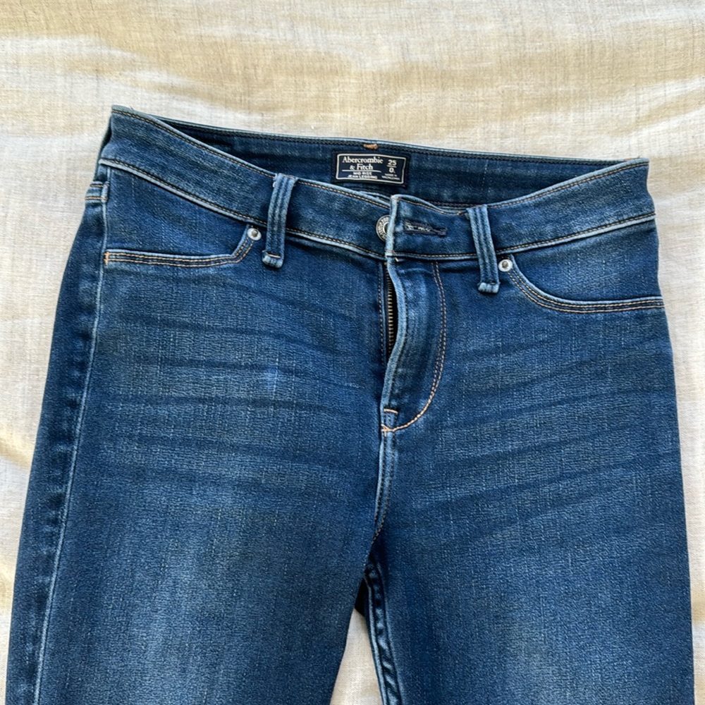 A&F mid rise jean leggings